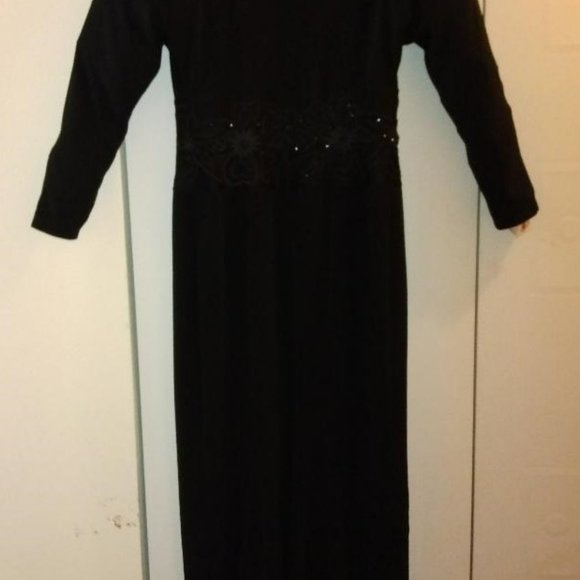 AUTHENTIC 1940's EVENINGWEAR - A Cloak Dress - Picture 2 of 9